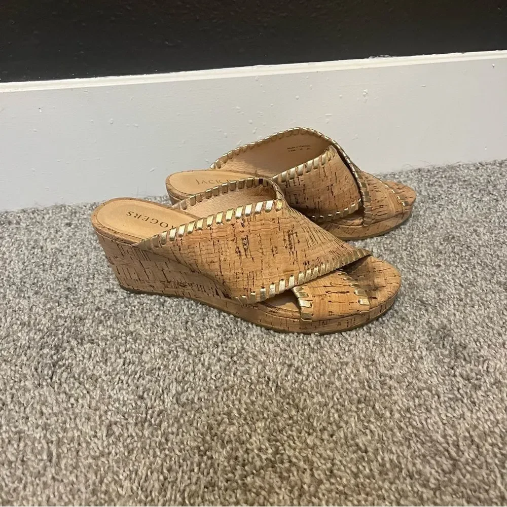 Jack Rogers Cross Band Mid-Wedge - Sloane 7.5